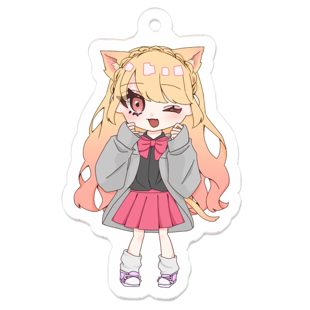 ねこちゃんきーほるだー(雛乃)