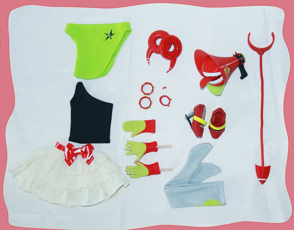 限定販売 DE:MONSTAR(satisfaction)Project DIVA 3分DD cos娃衣