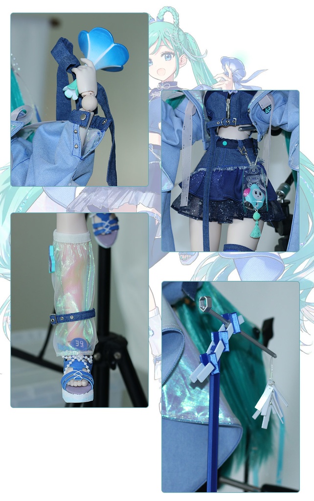 限定販売 魔法未来2025年(初音ミク「マジカルミライ 2025」)演唱会 3分DD娃衣cos服