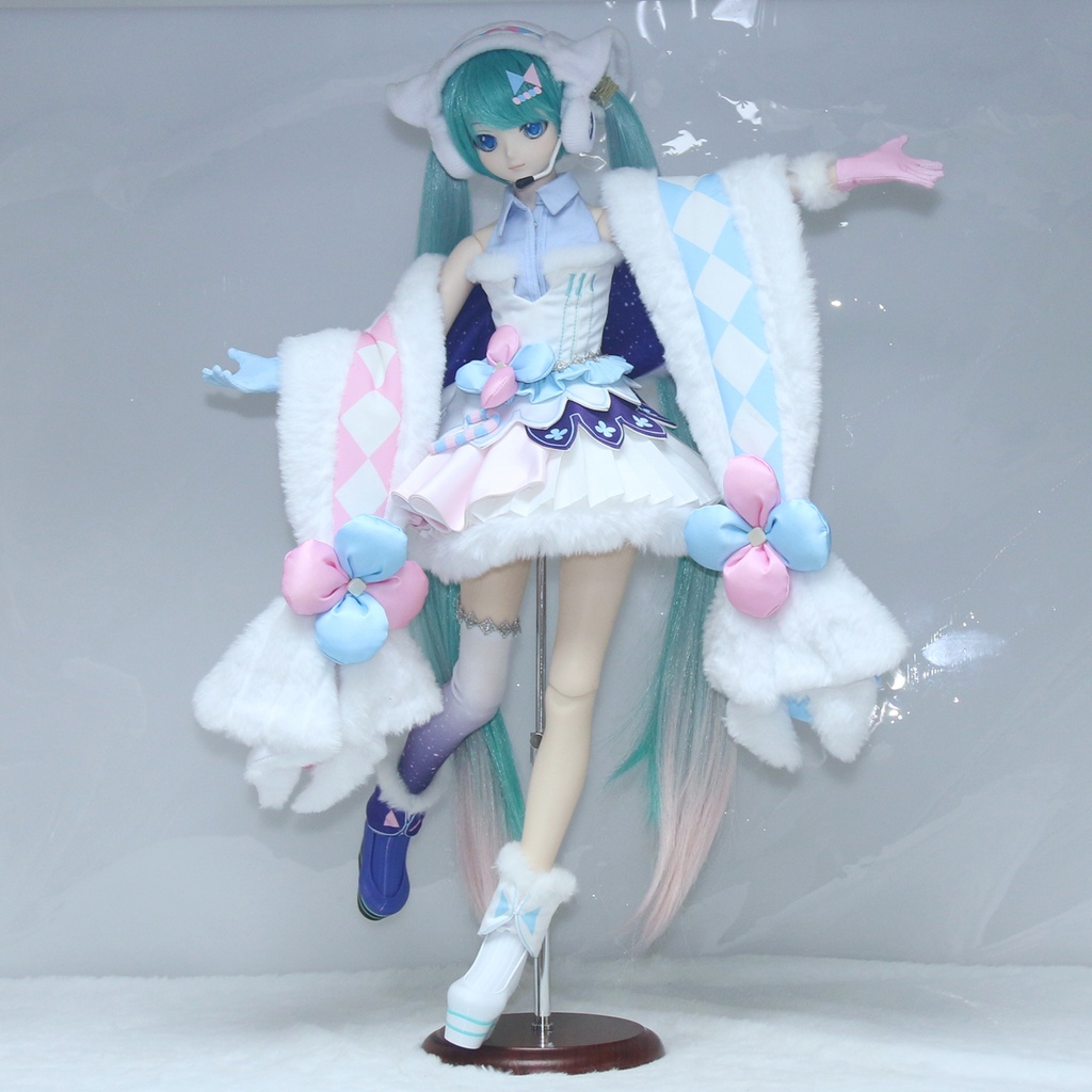 【现物少量】マジカルミライ2020 冬日祭 3分DD娃衣cos 快乐的葱葱人