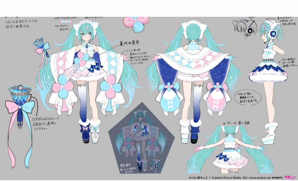 【予告】2025 雪ミク 3分DD娃衣cos 計画中 快乐的葱葱人