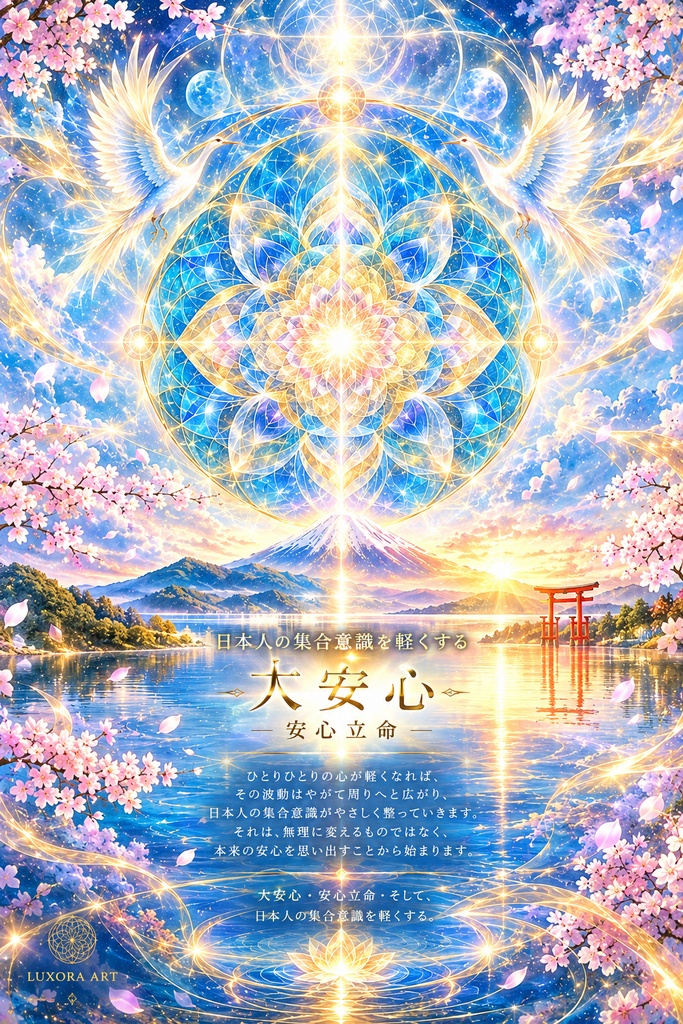 日本人の心がほどける光