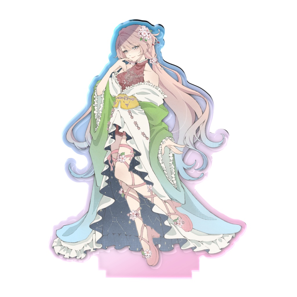 春を司る女神なラルルさんオーロラアクスタ