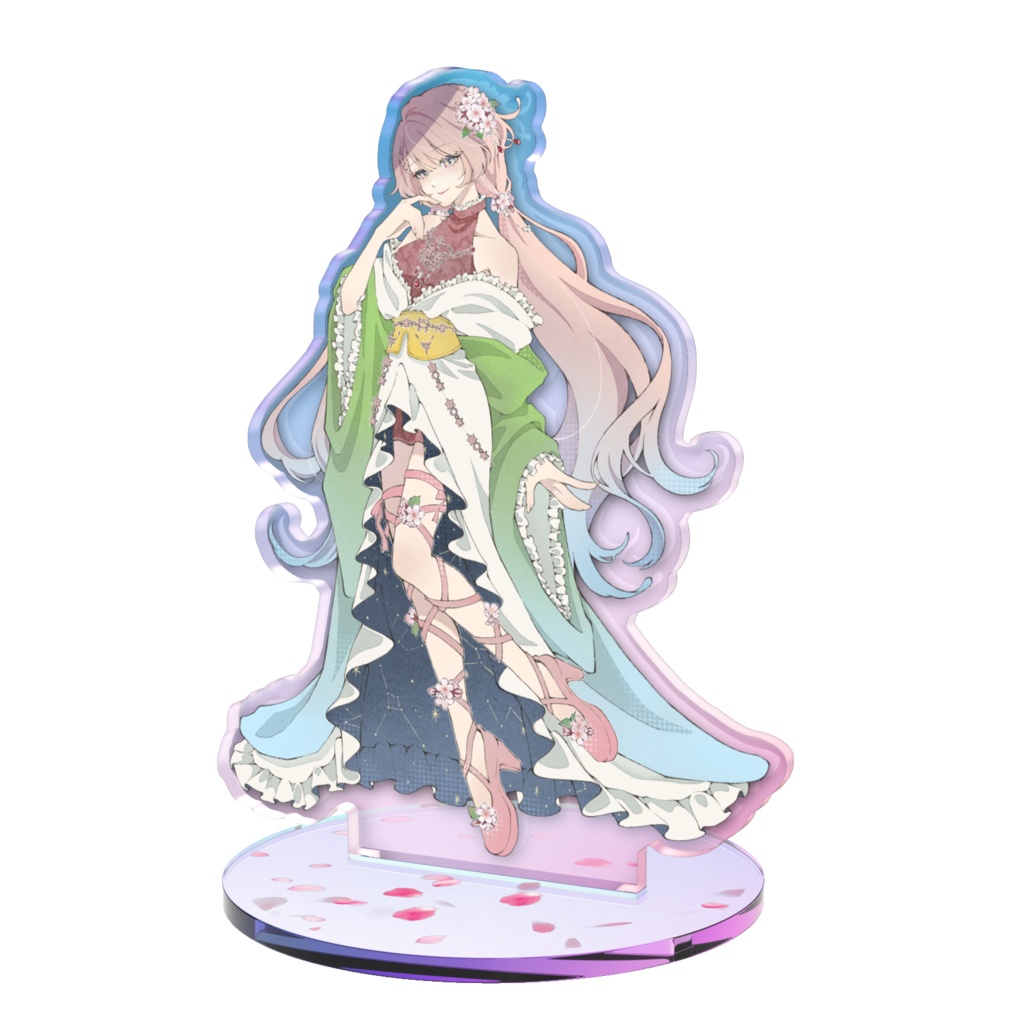 春を司る女神なラルルさんオーロラアクスタ