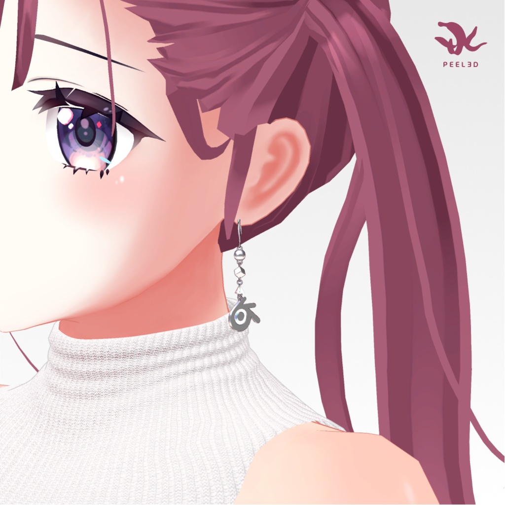 【無料】Blender Earring / ブレンダーイヤリング