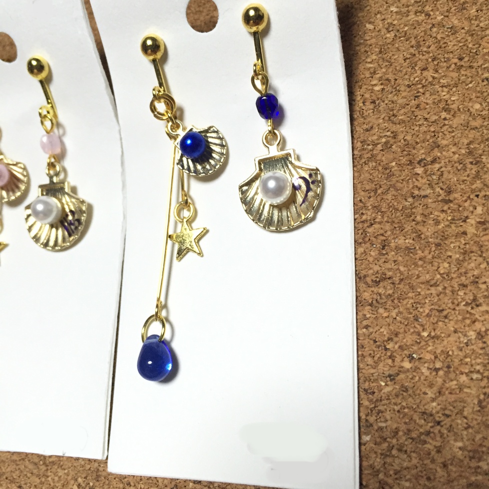 アイナナ イヤリング(シェル)