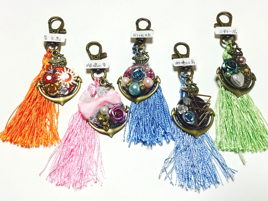 春・夏 キャライメージバッグチャーム