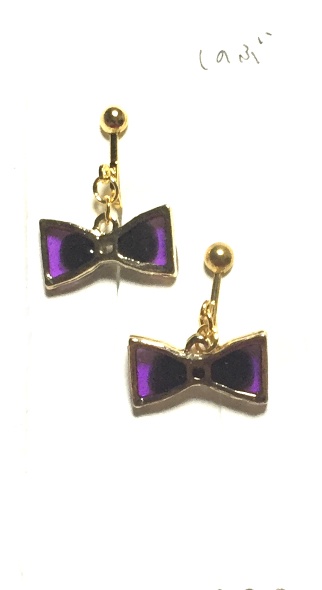 鬼滅リボンイヤリング