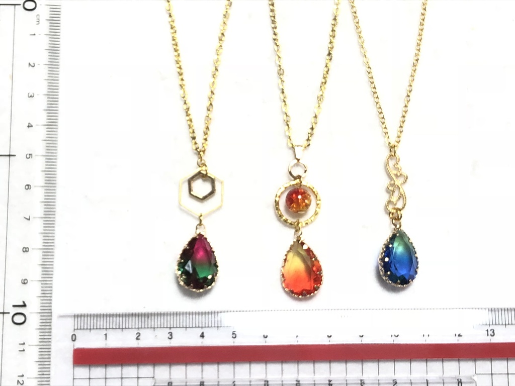 鬼滅 柱ビジューネックレス①