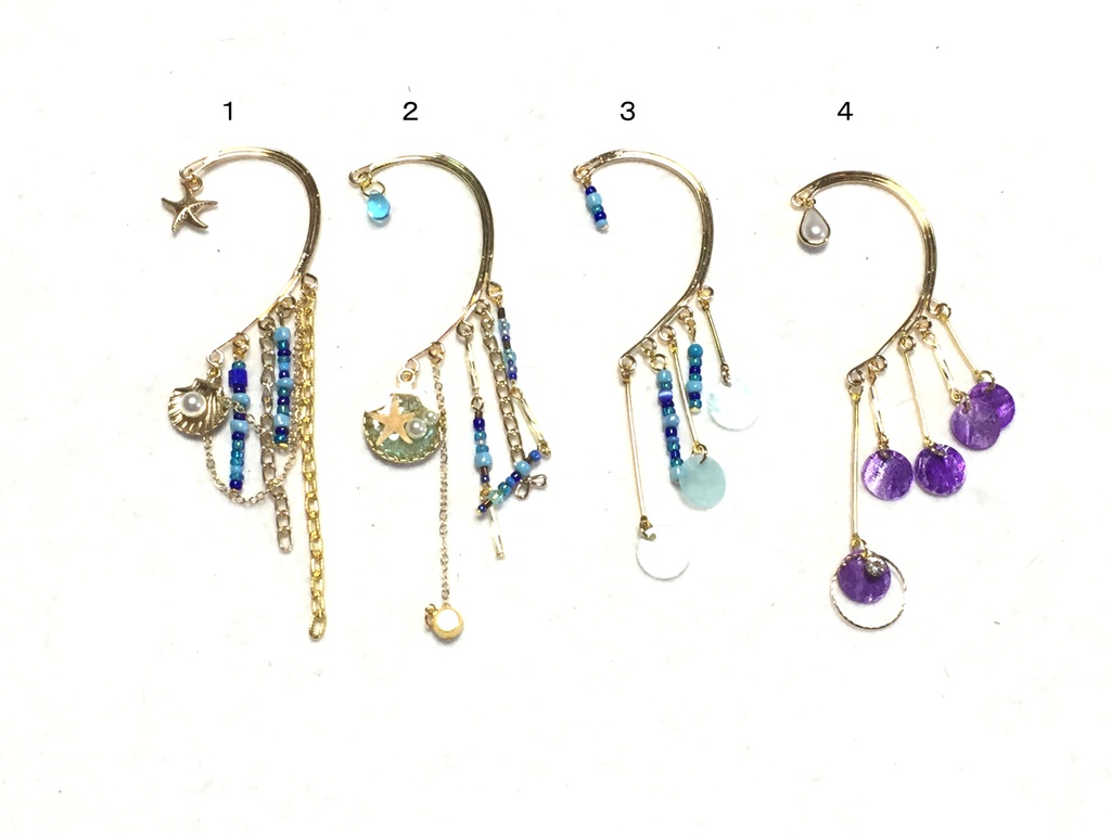 オリジナル 夏向けイヤーフック