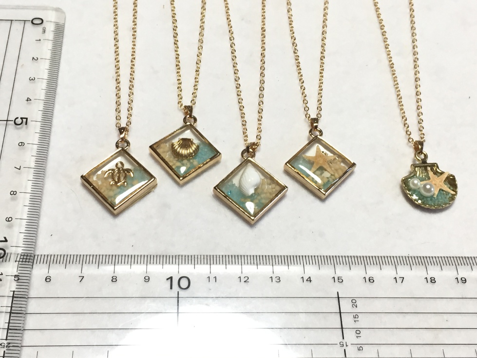 オリジナル 海ネックレス