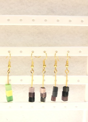 鬼滅のキャンディ風イヤリング②