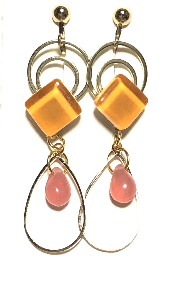 呪術廻戦 ガラスタイルイヤリング/東京・宿儺