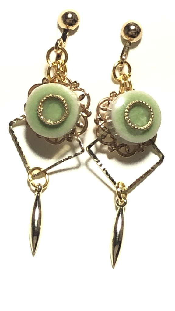 呪術廻戦 ガラスタイルイヤリング/東京・宿儺