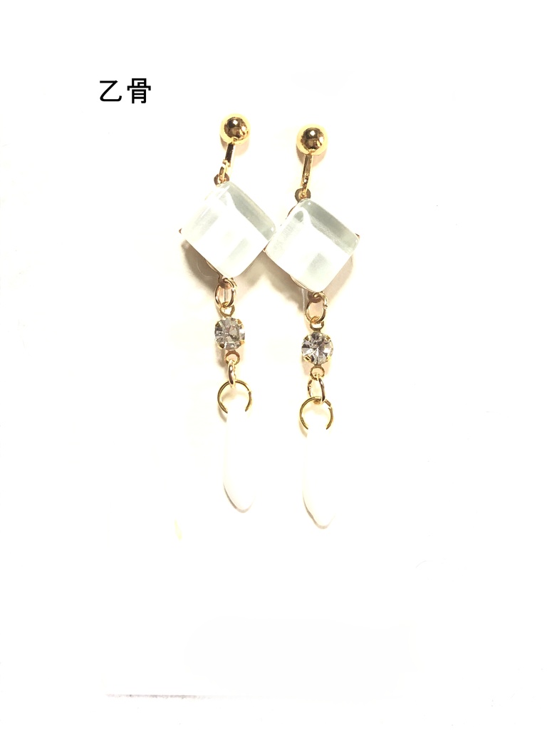 呪術廻戦 ガラスタイルイヤリング/東京・宿儺