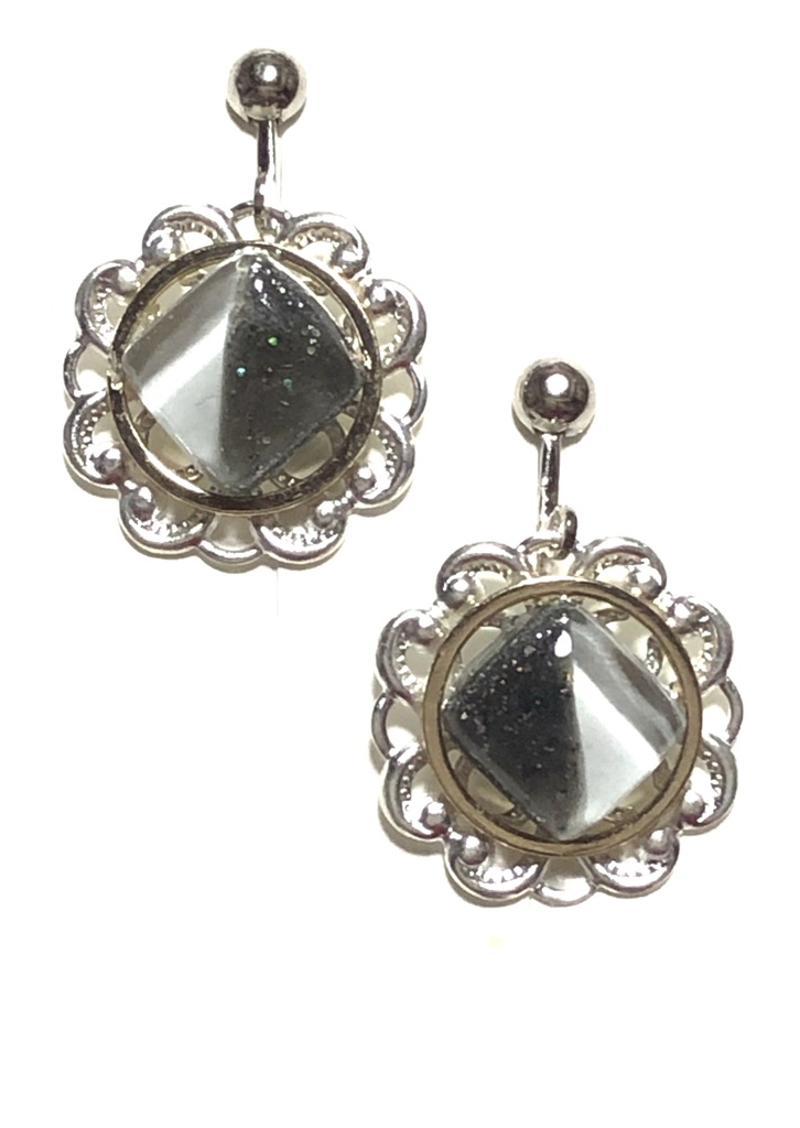 呪術廻戦 ガラスタイルイヤリング/京都