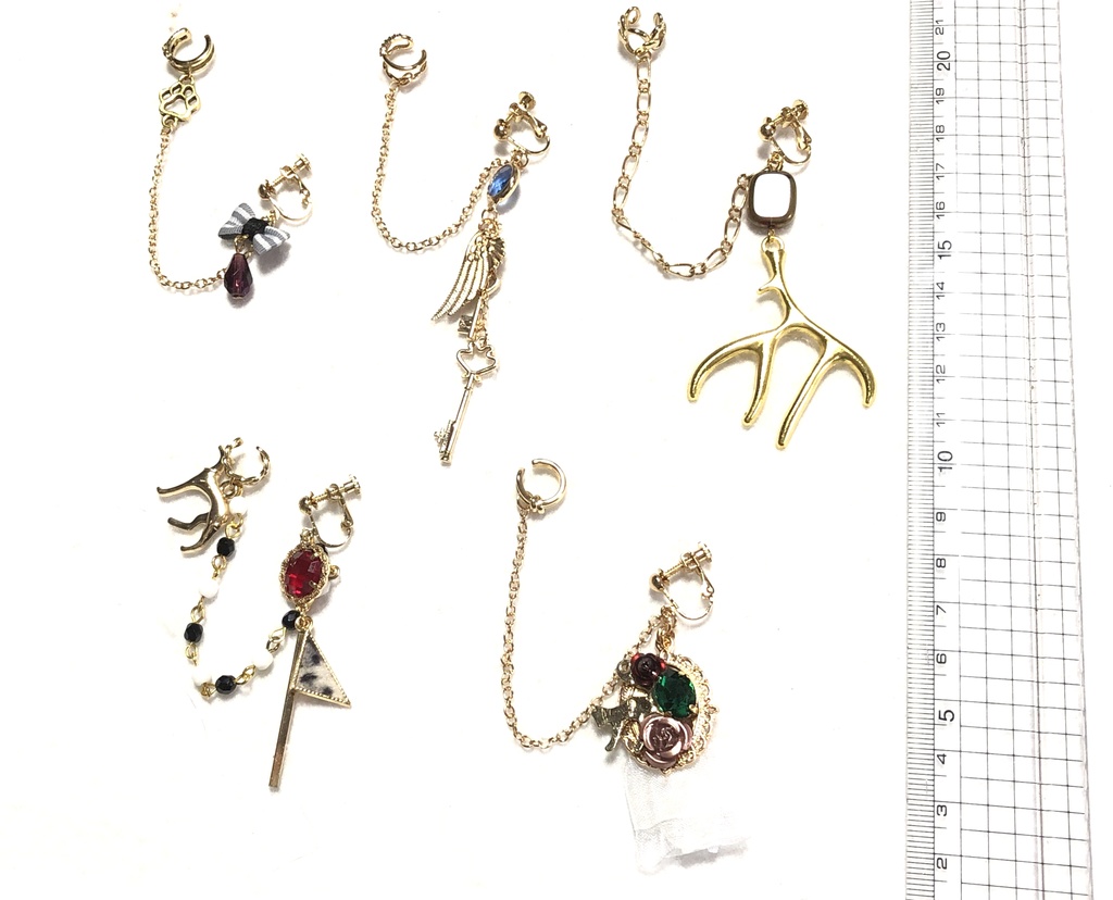 ツイステ イヤリング+カフ/その他