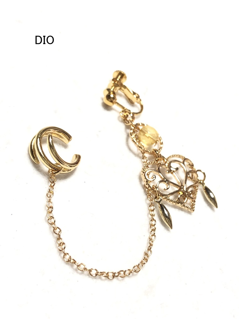 ジョジョ3部 イヤリング+カフ