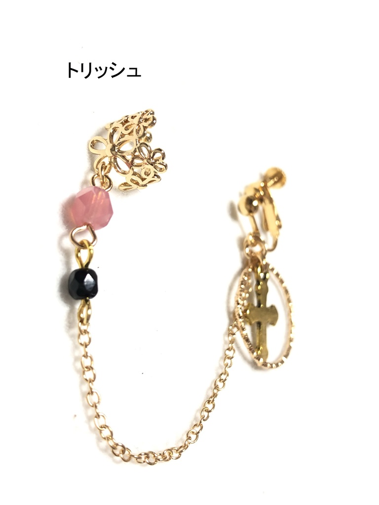 ジョジョ5部 イヤリング+カフ