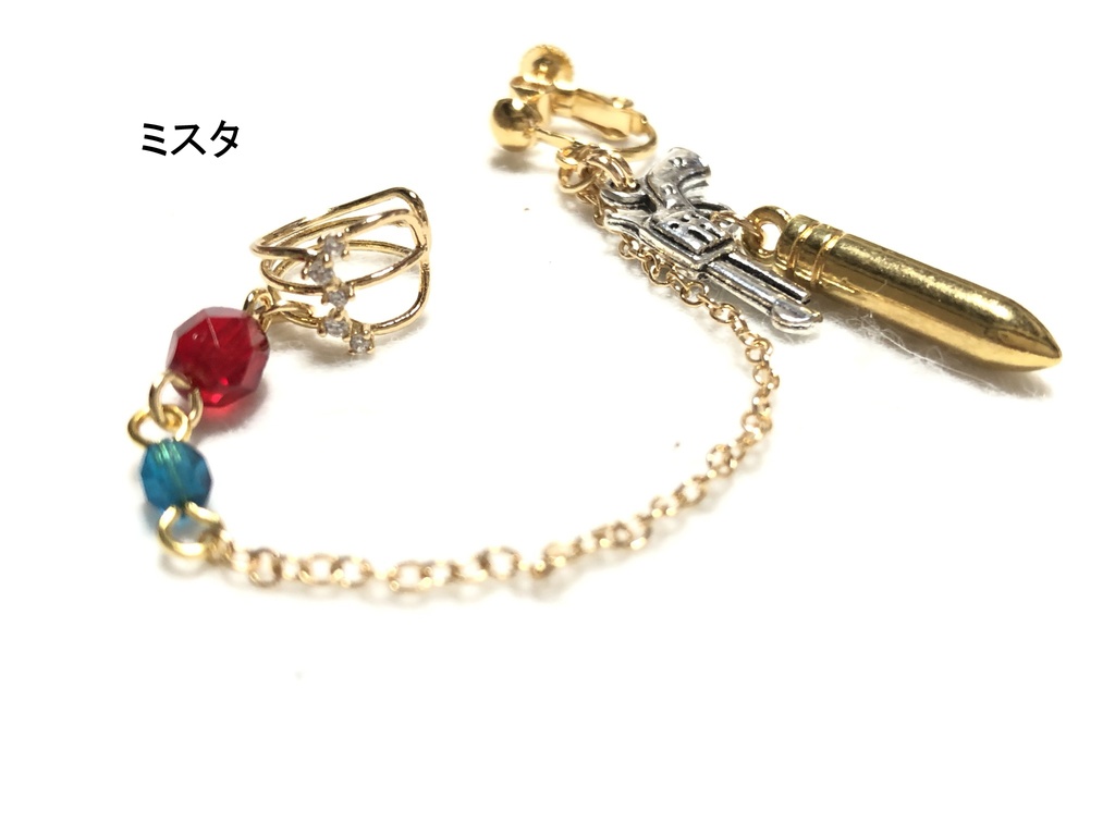 ジョジョ5部 イヤリング+カフ