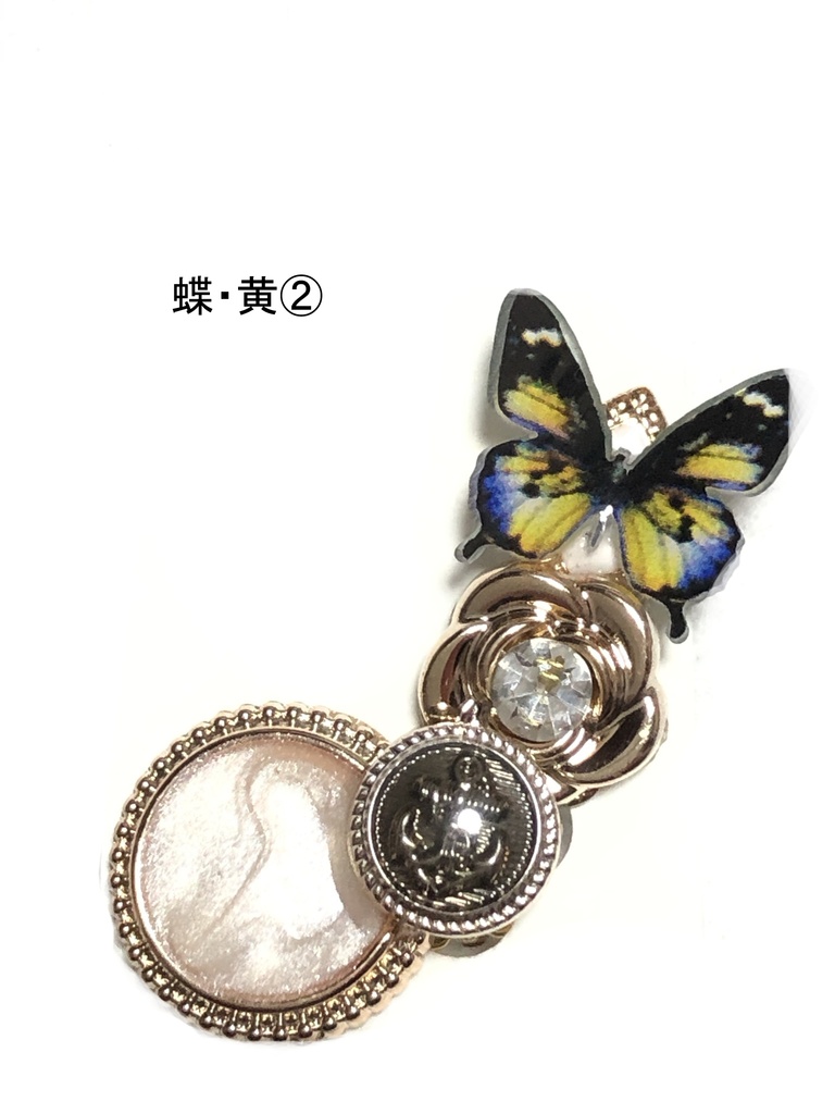 オリジナル クリップイヤリング(蝶)