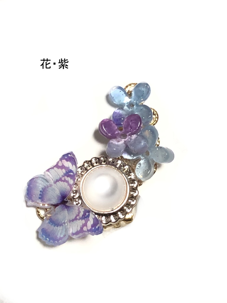 オリジナル クリップイヤリング(蝶)