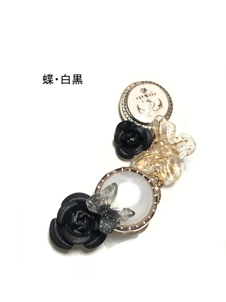 オリジナル クリップイヤリング(蝶)