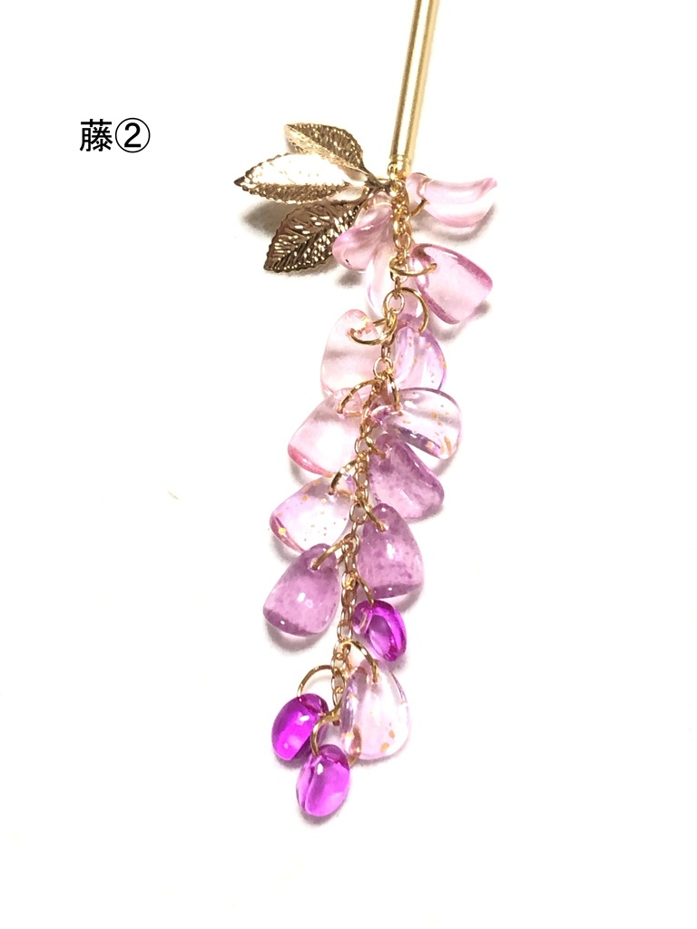 オリジナル 花のかんざし