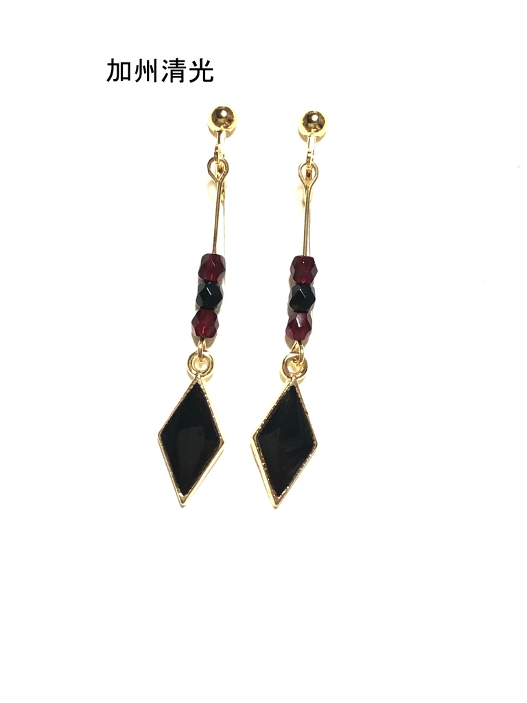 刀剣イヤリング(初期刀+長義)