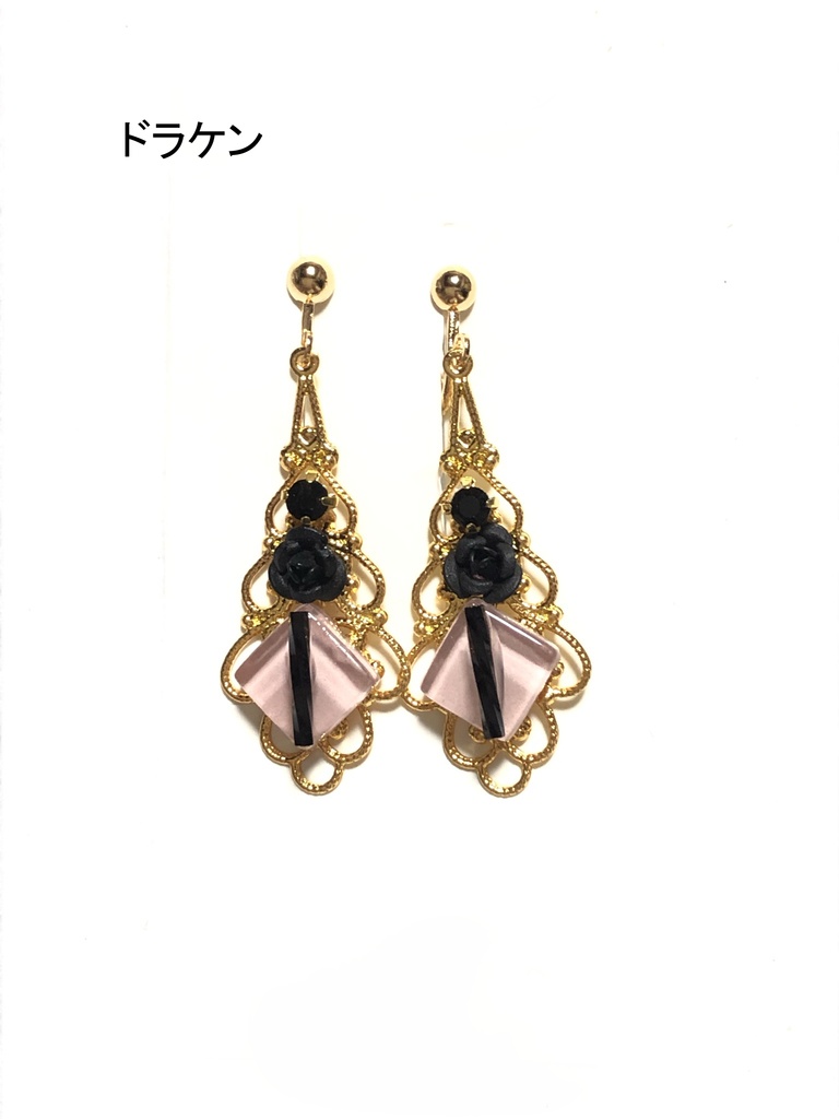 東リベ ガラスタイルイヤリング1