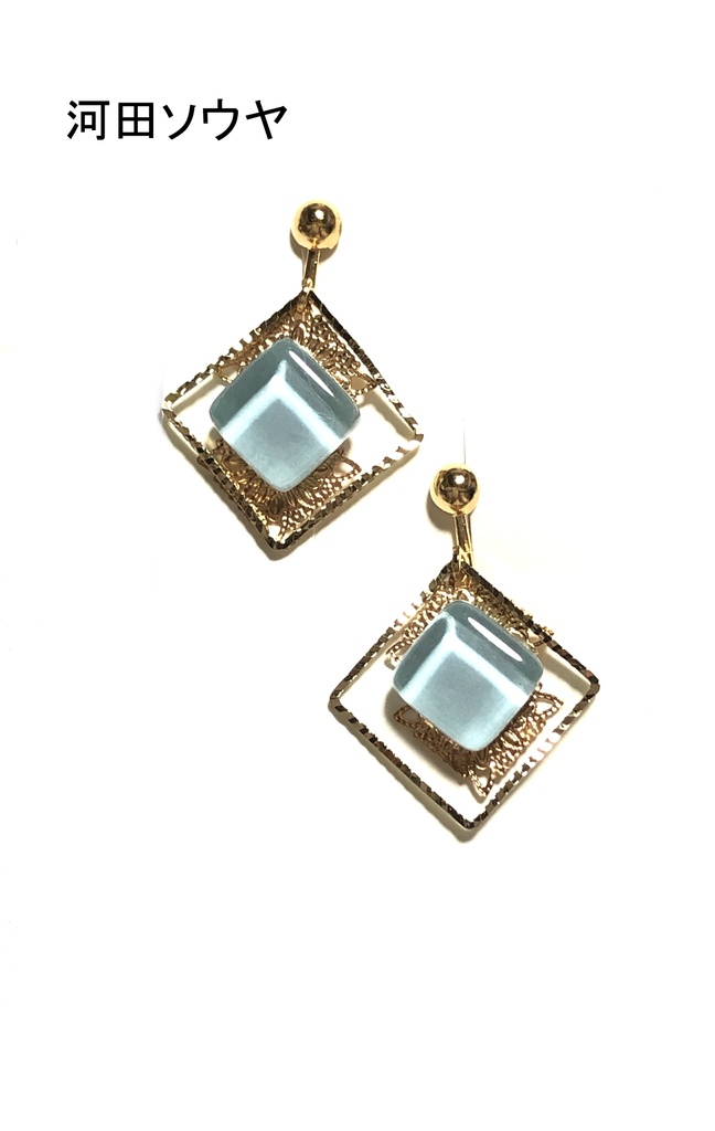 東リベ ガラスタイルイヤリング1