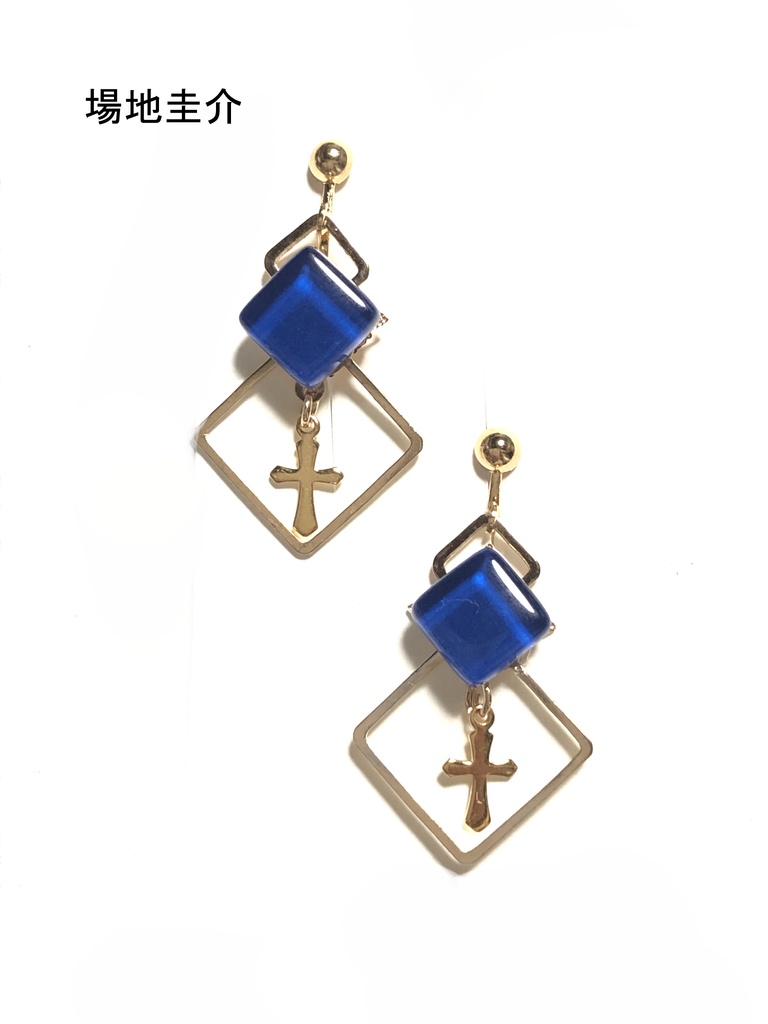 東リベ ガラスタイルイヤリング1