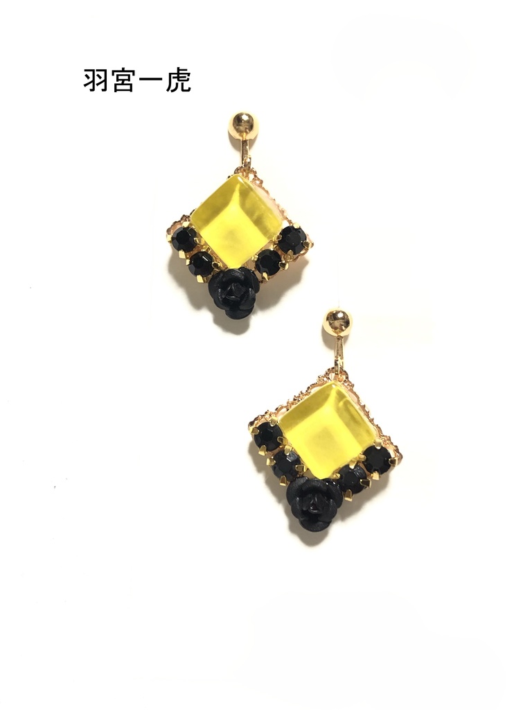 東リベ ガラスタイルイヤリング2