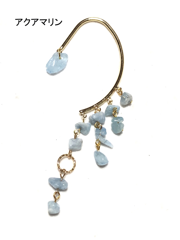 オリジナル 天然石/イヤーフック