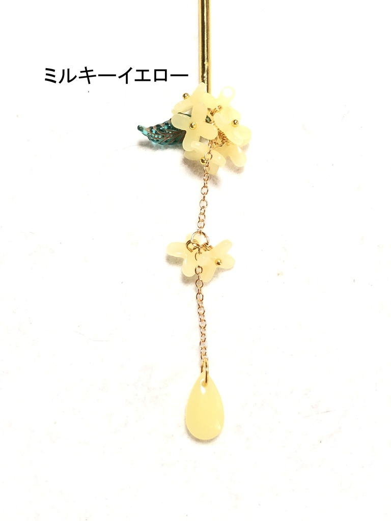 オリジナル 簪/金木犀