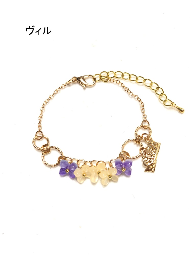 ツイステ 花ブレスレット/ポムフィオーレ
