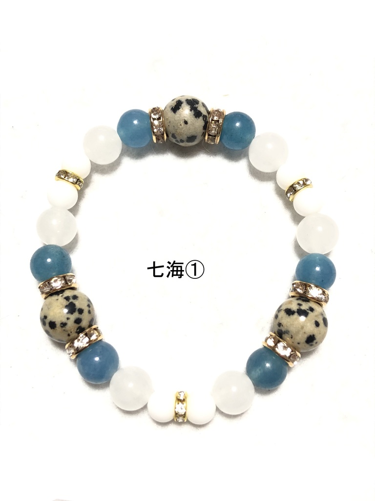 天然石ブレスレット 五条・七海・夏油
