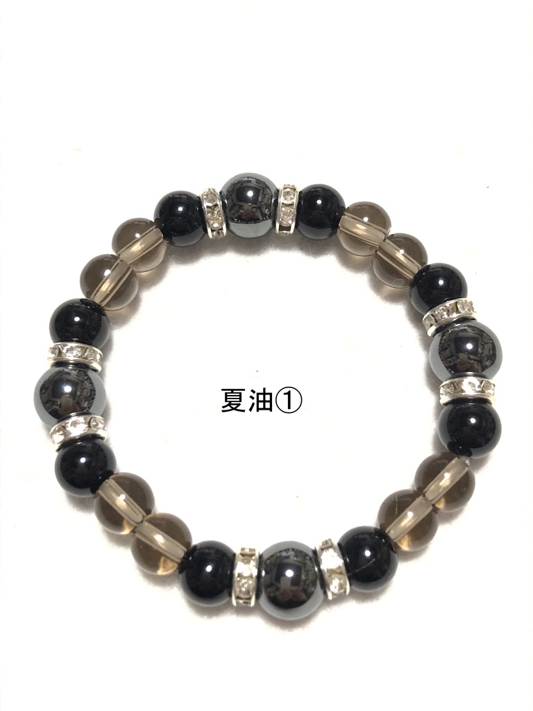 天然石ブレスレット 五条・七海・夏油