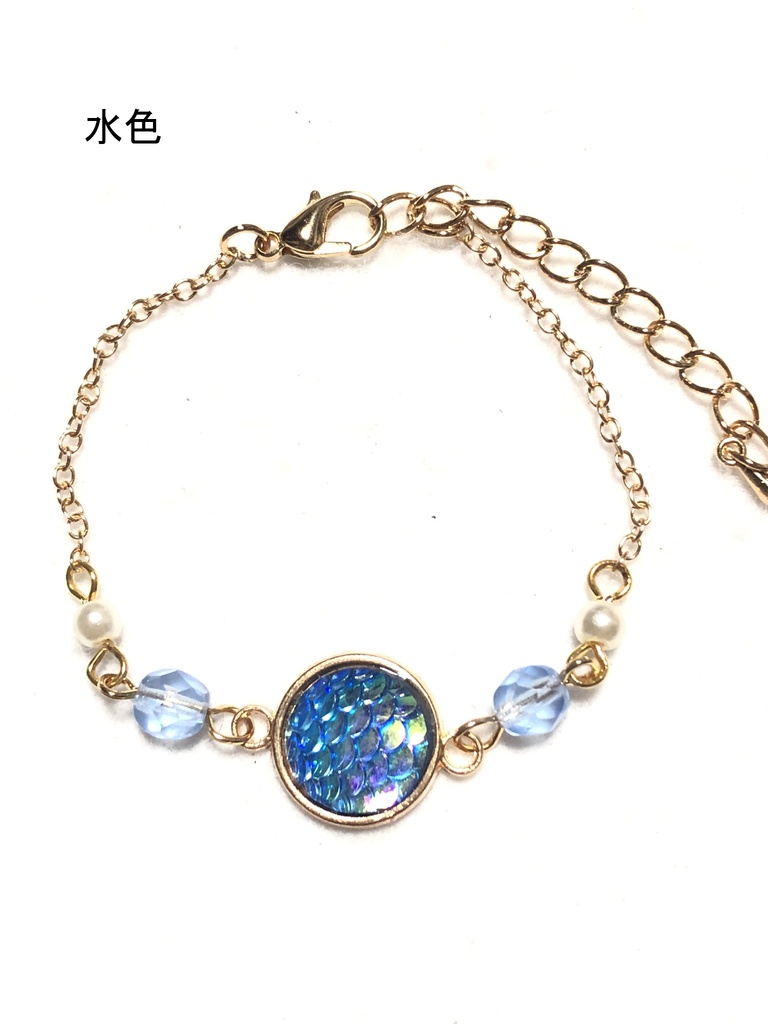 オリジナル 鱗ブレスレット