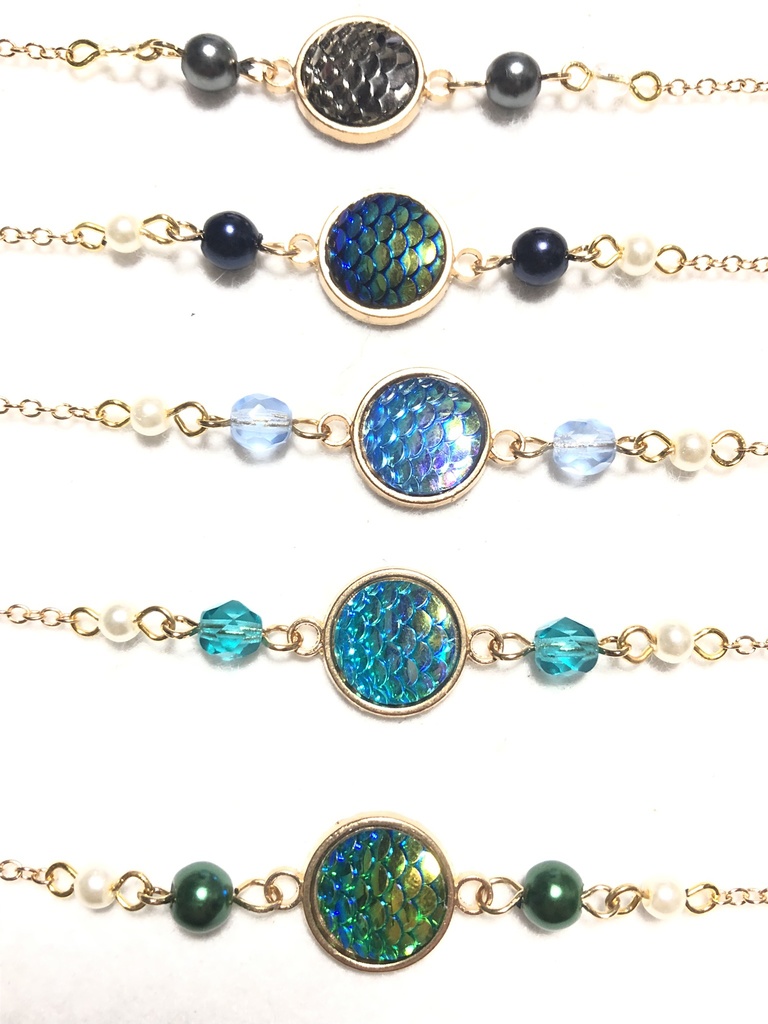 オリジナル 鱗ブレスレット