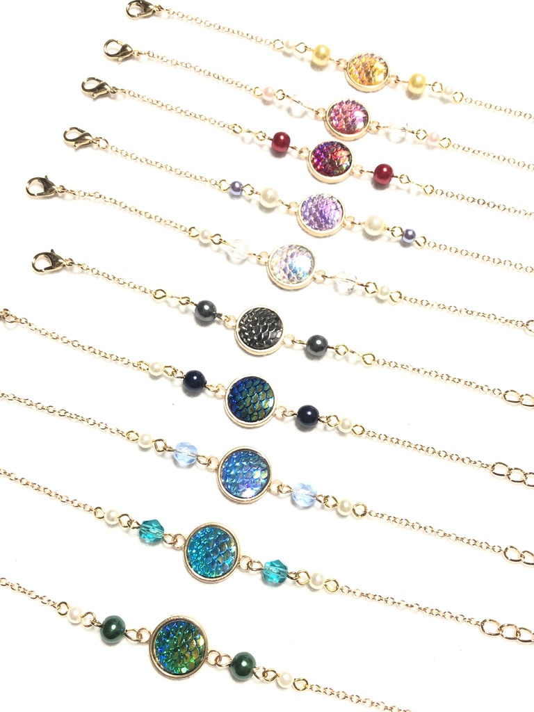 オリジナル 鱗ブレスレット