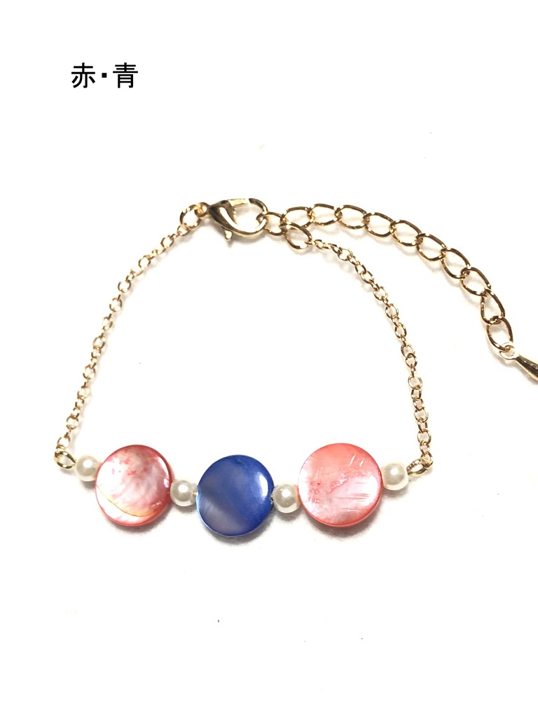 オリジナル シェルブレスレット①