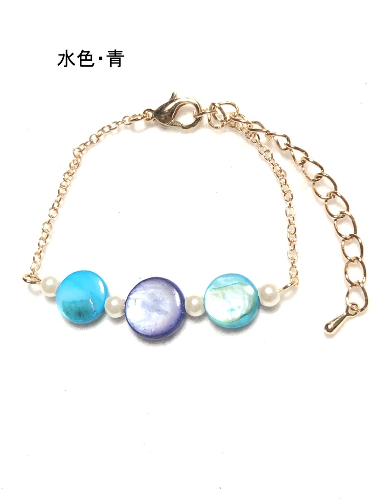 オリジナル シェルブレスレット①