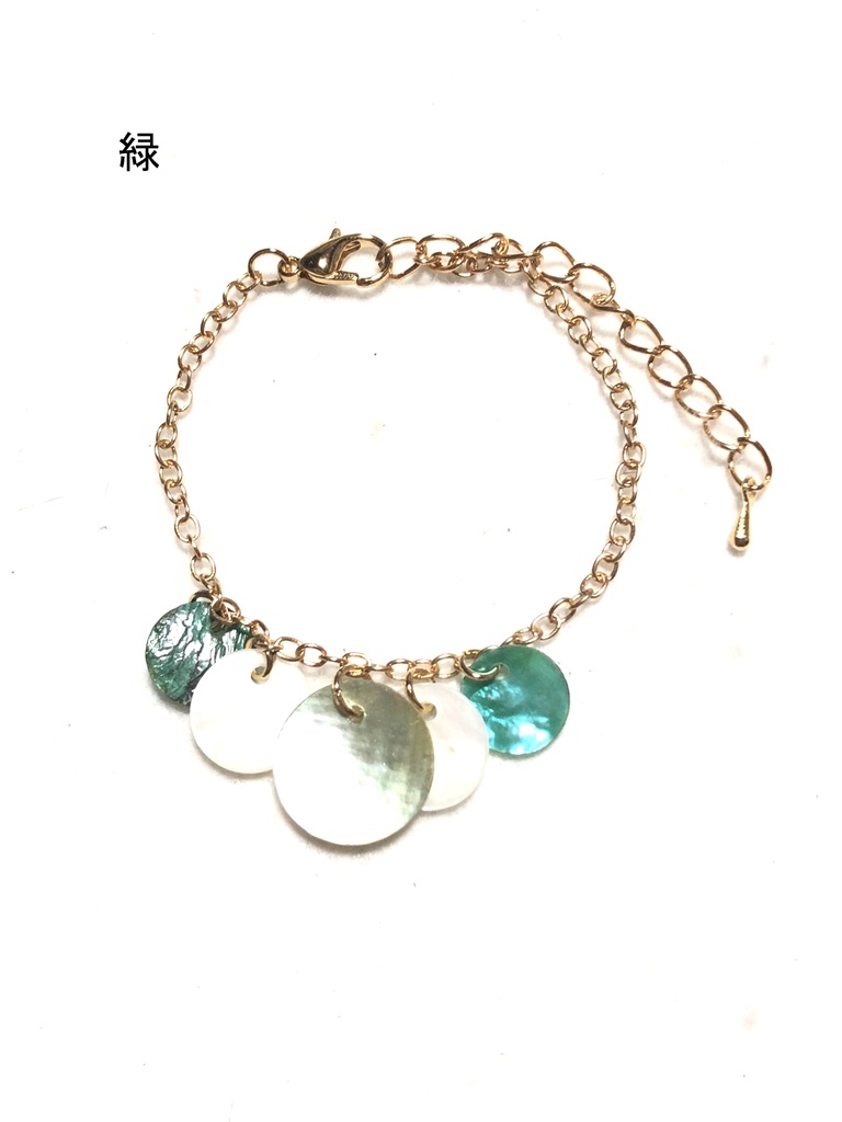 オリジナル シェルブレスレット③