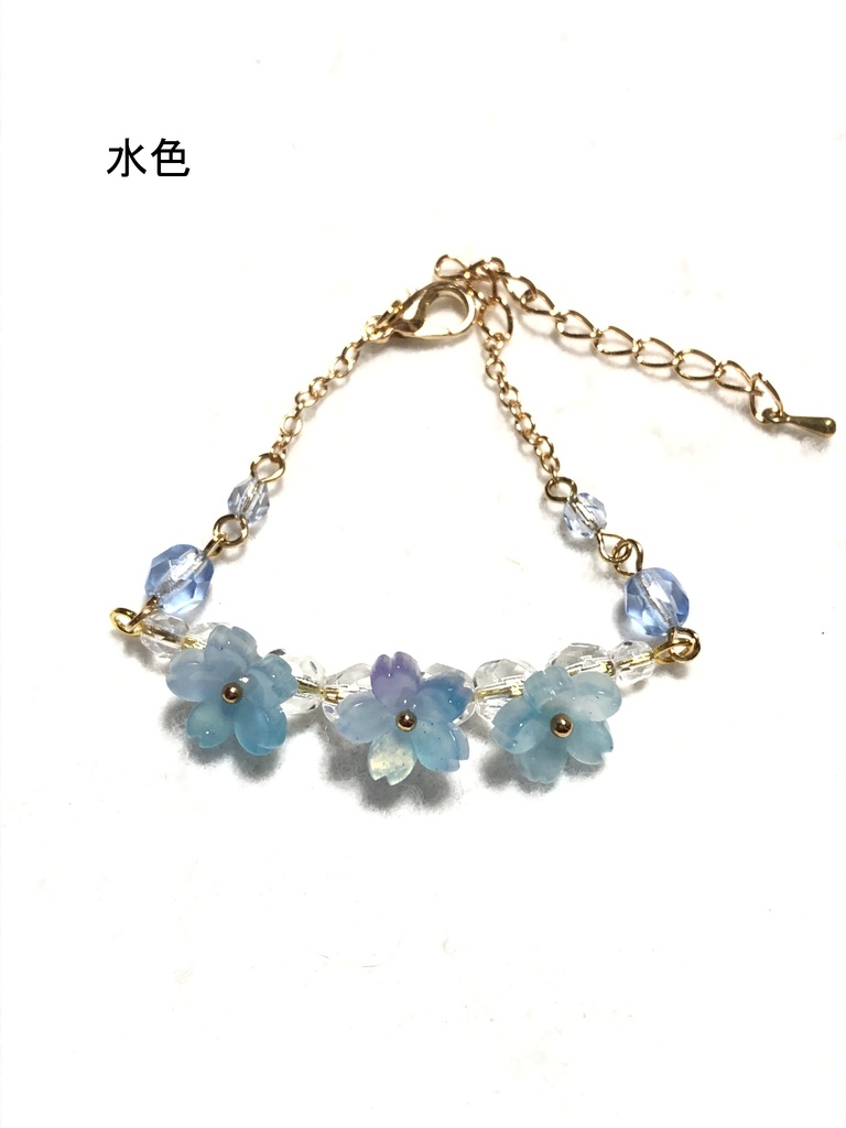 桜のブレスレット(2024.3)