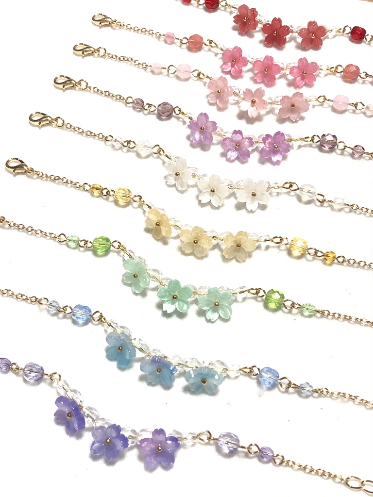 桜のブレスレット(2024.3)