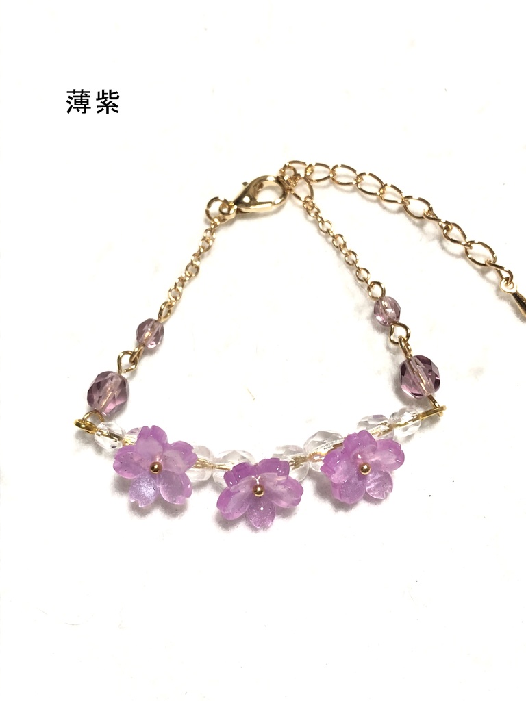 桜のブレスレット(2024.3)