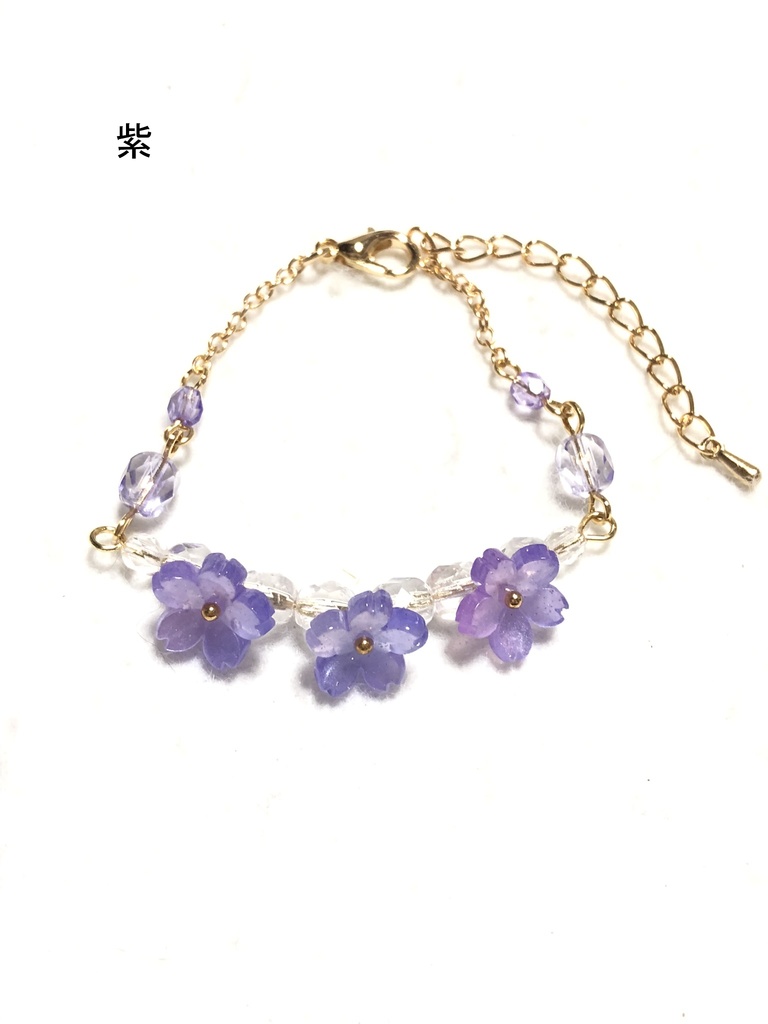 桜のブレスレット(2024.3)