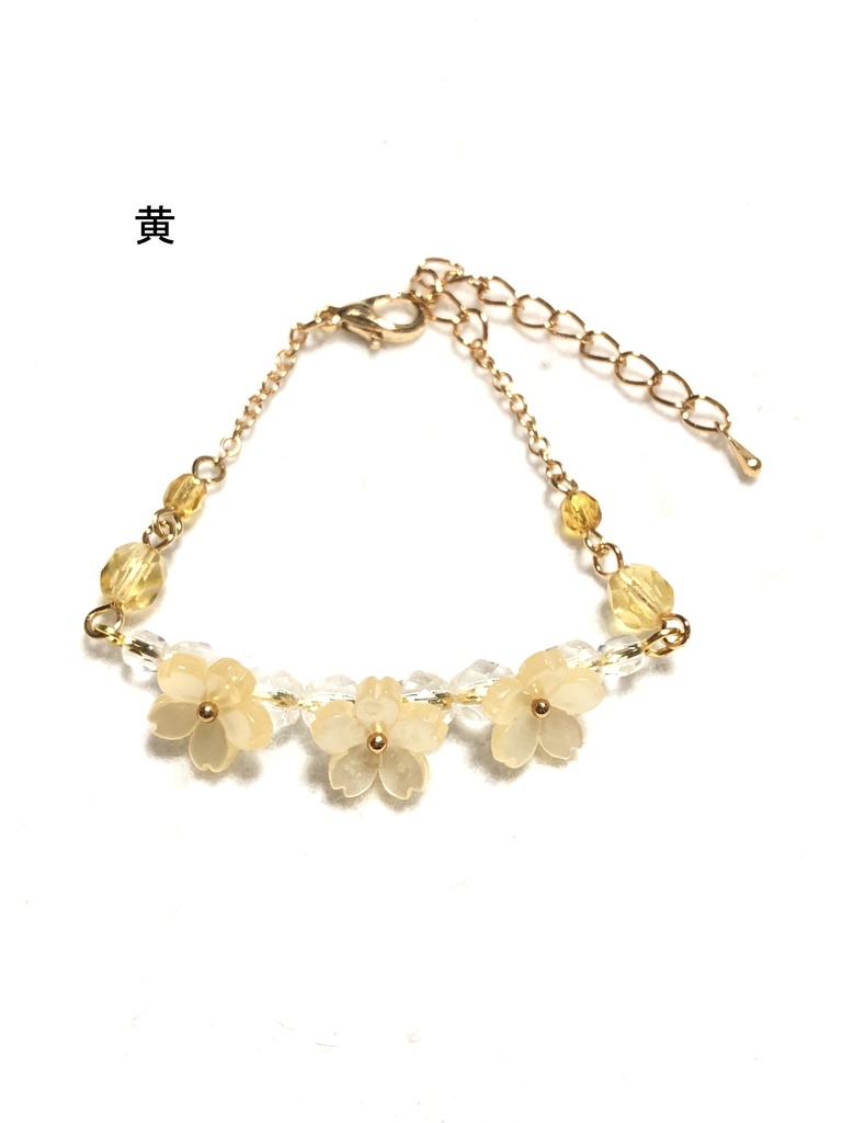 桜のブレスレット(2024.3)