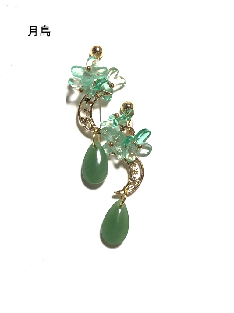 金カム 花のイヤリング①